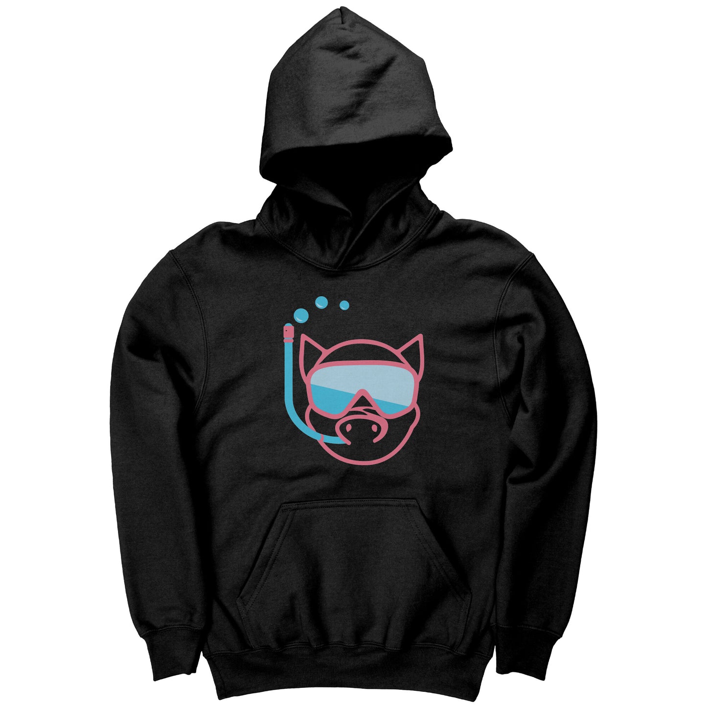 Snorkel Pig Youth Hoodie