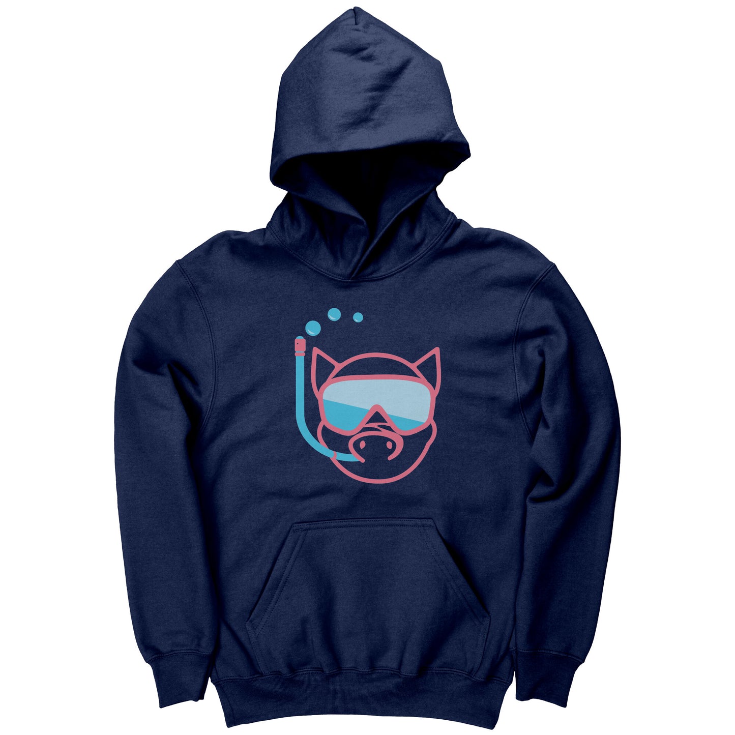 Snorkel Pig Youth Hoodie