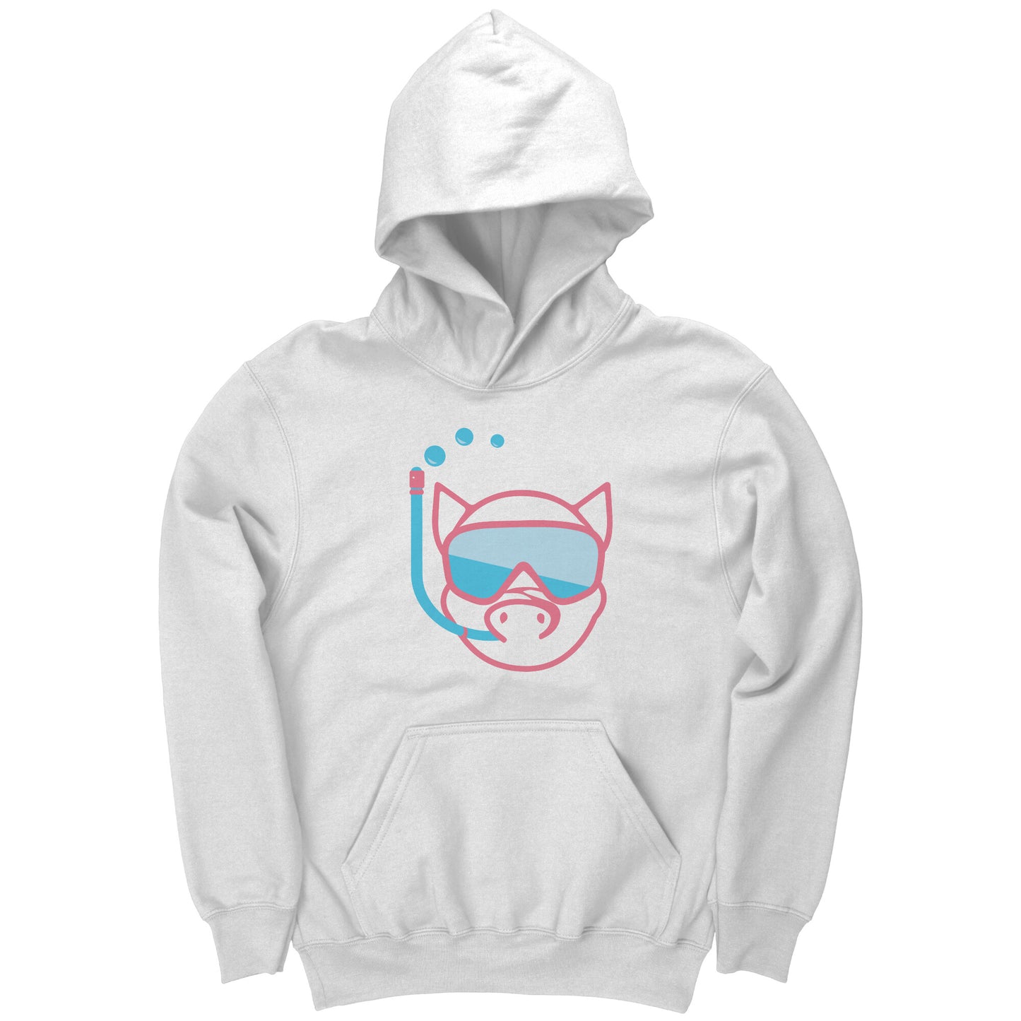 Snorkel Pig Youth Hoodie