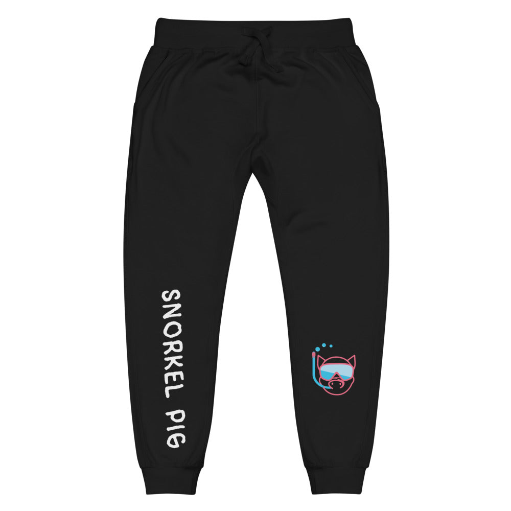 Fleece sweatpants unisex