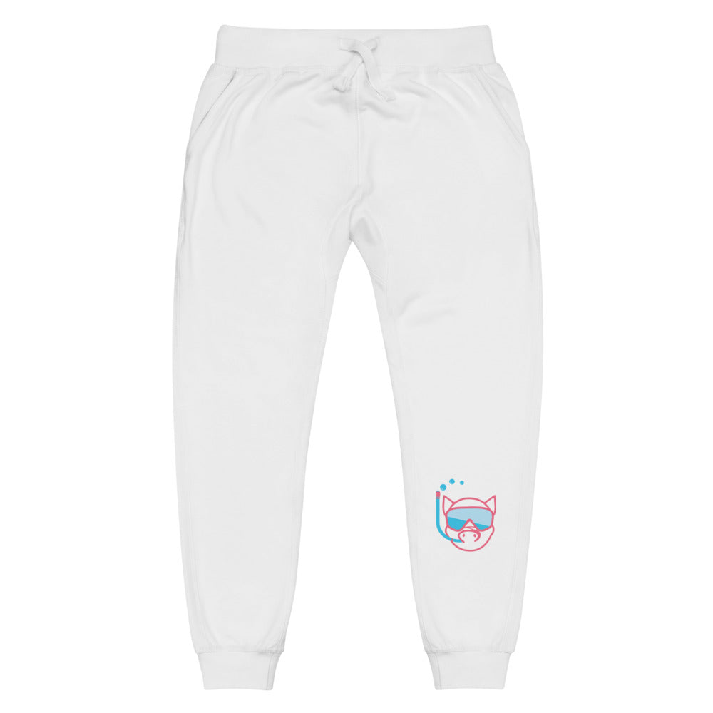 Fleece sweatpants unisex